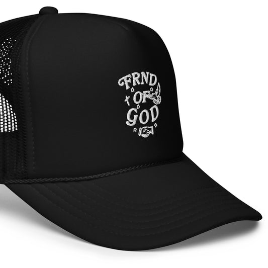 Friend of God 3D Puff Trucker Hat