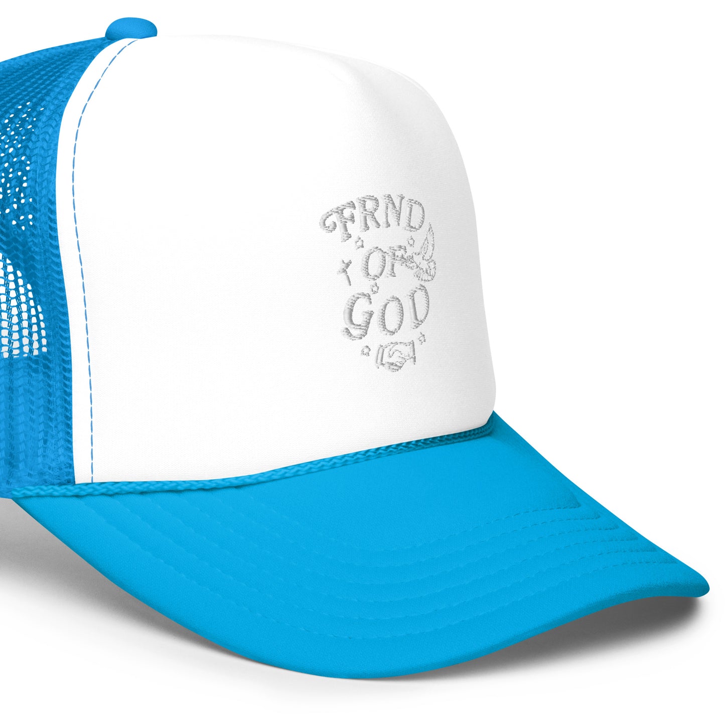 Friend of God 3D Puff Trucker Hat