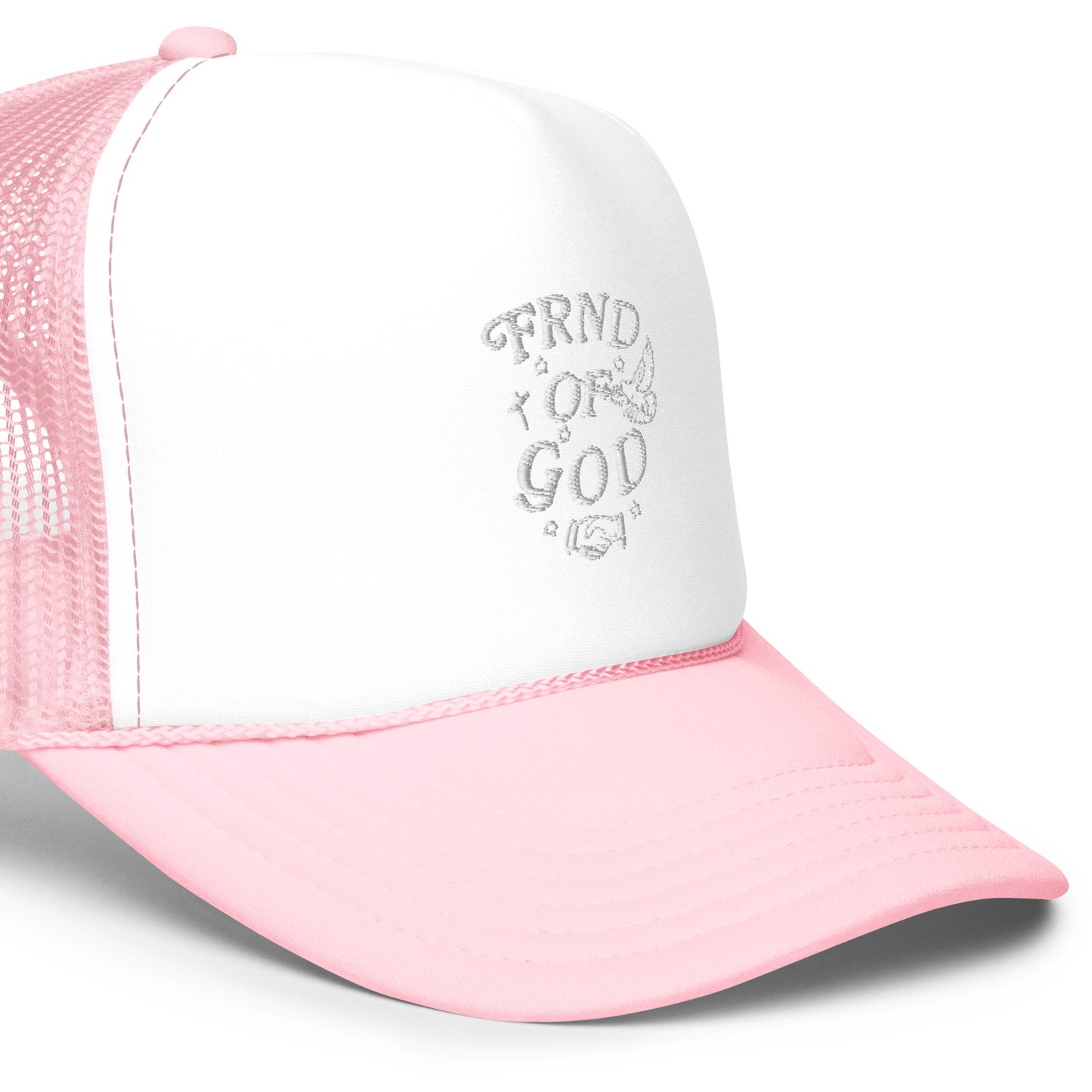 Friend of God 3D Puff Trucker Hat