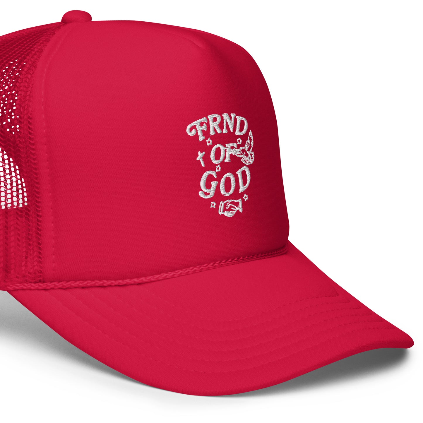 Friend of God 3D Puff Trucker Hat