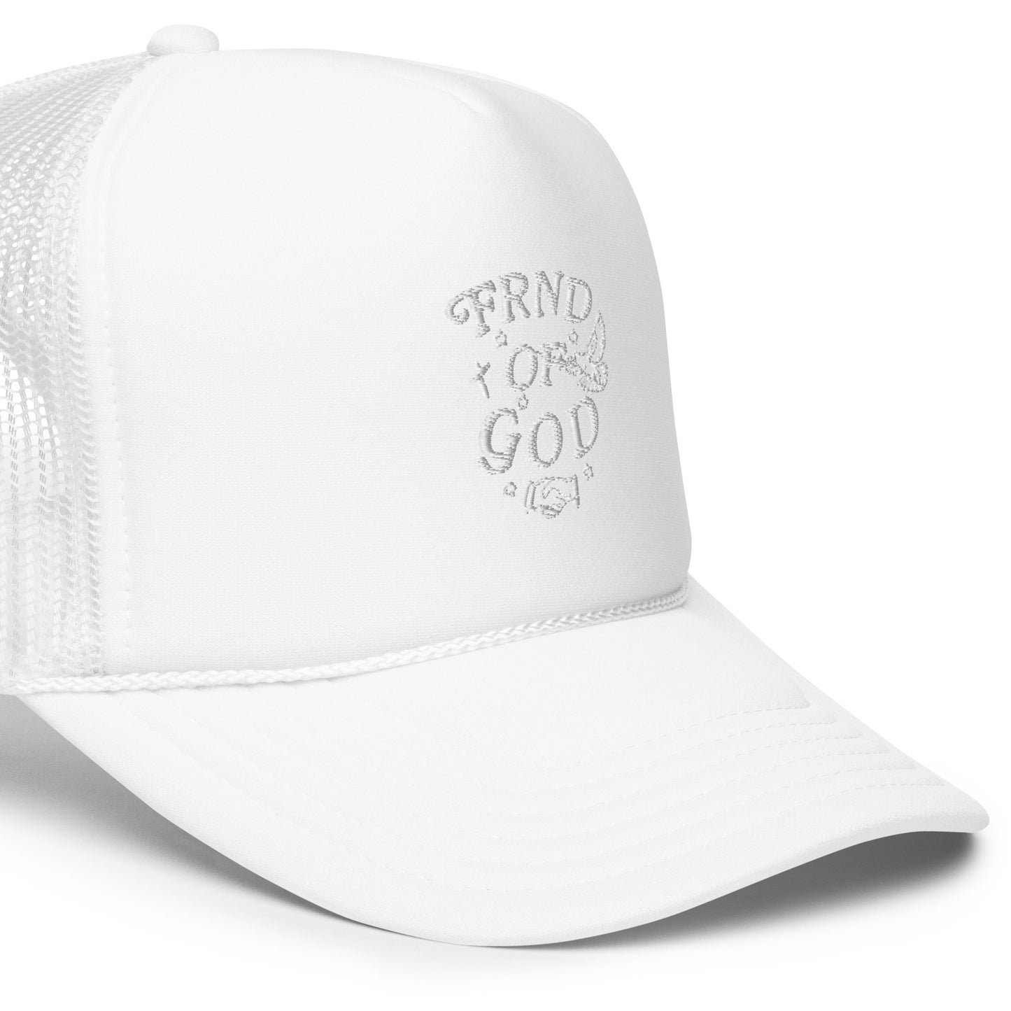 Friend of God 3D Puff Trucker Hat