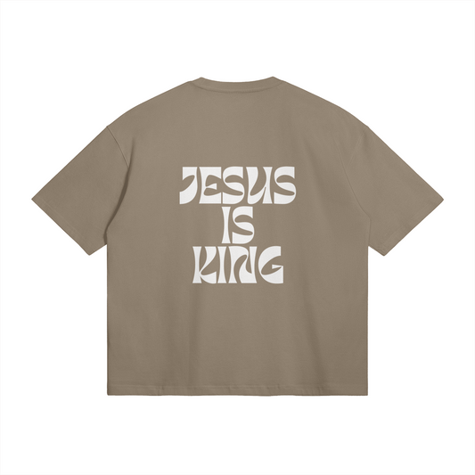 Jesus Is King Boxy Tee